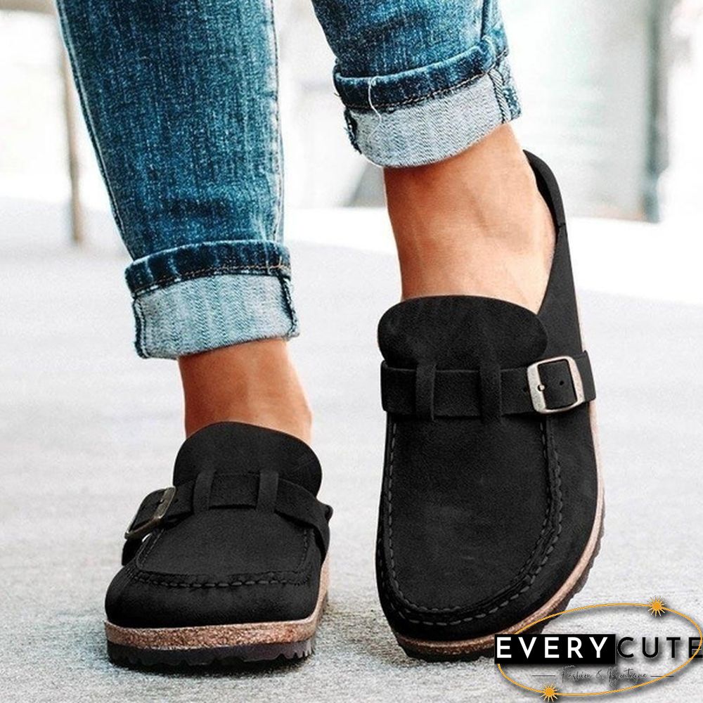 Summer Women Slippers Leather Wedges Shoes Ladies Platform Slippers Sandals Casual Slip on Sandals Beach Shoes with Female Platform Slippers Daily Comfortable Flip Flops Size 35-43