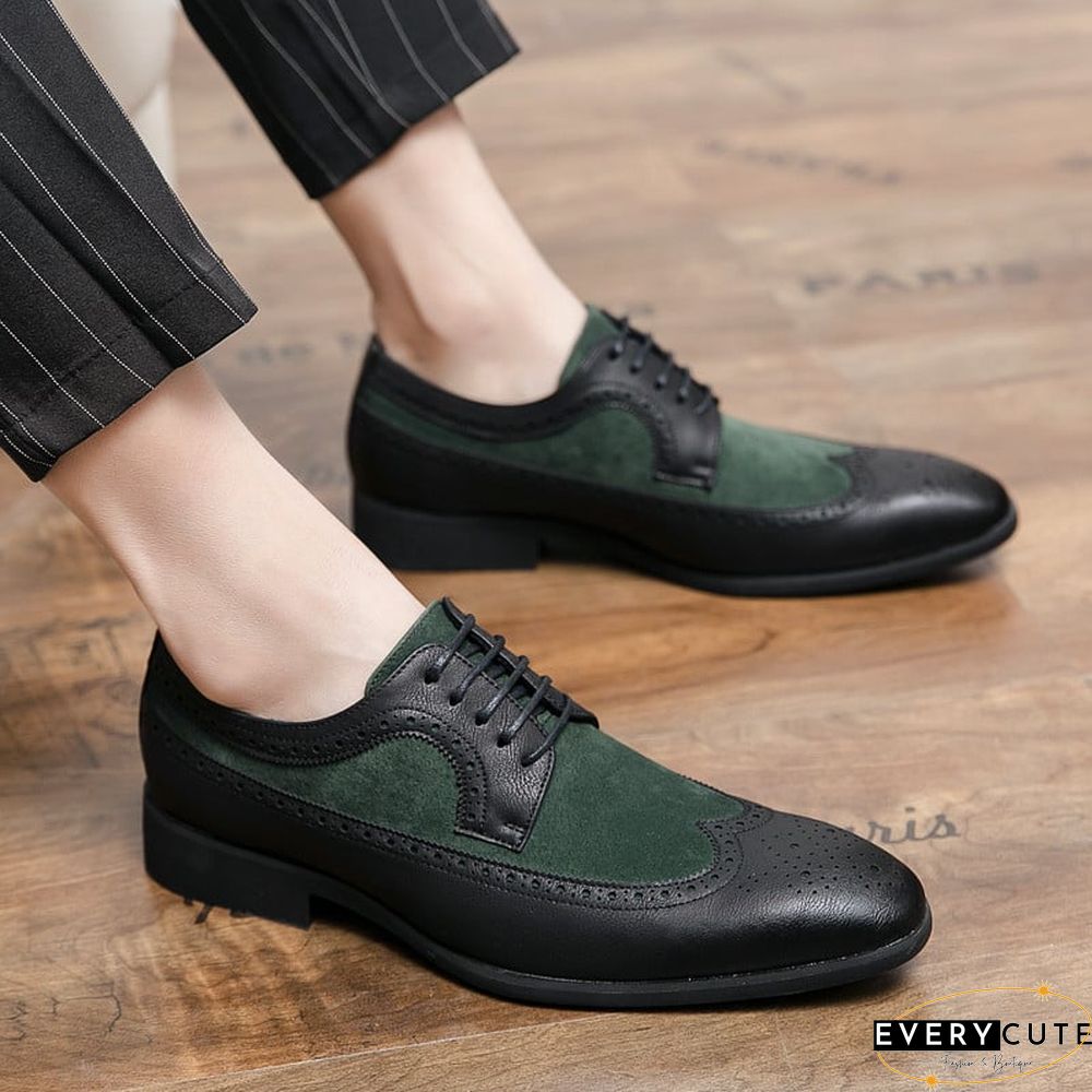 Fashionable British Comfortable Casual Pointed Toe All-Match Leather Shoes