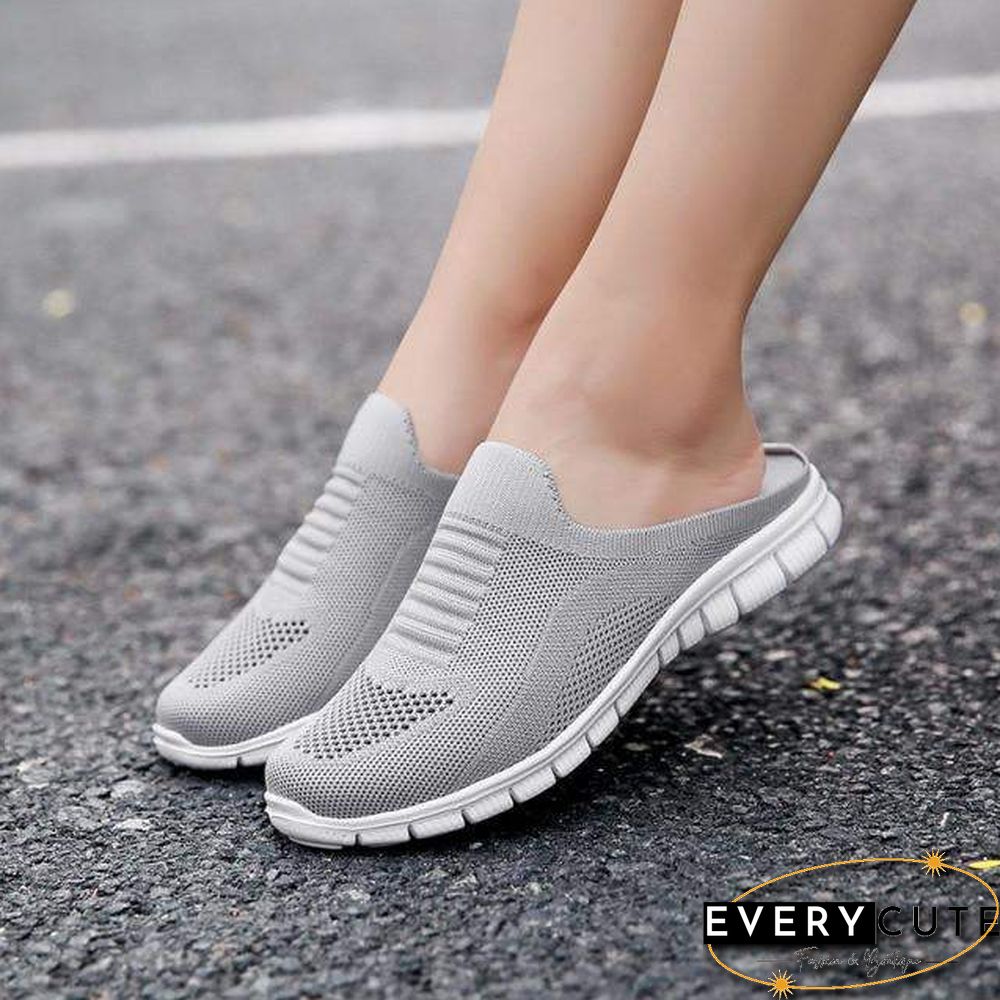 Fashion New Casual Slip On Half Shoes For Women