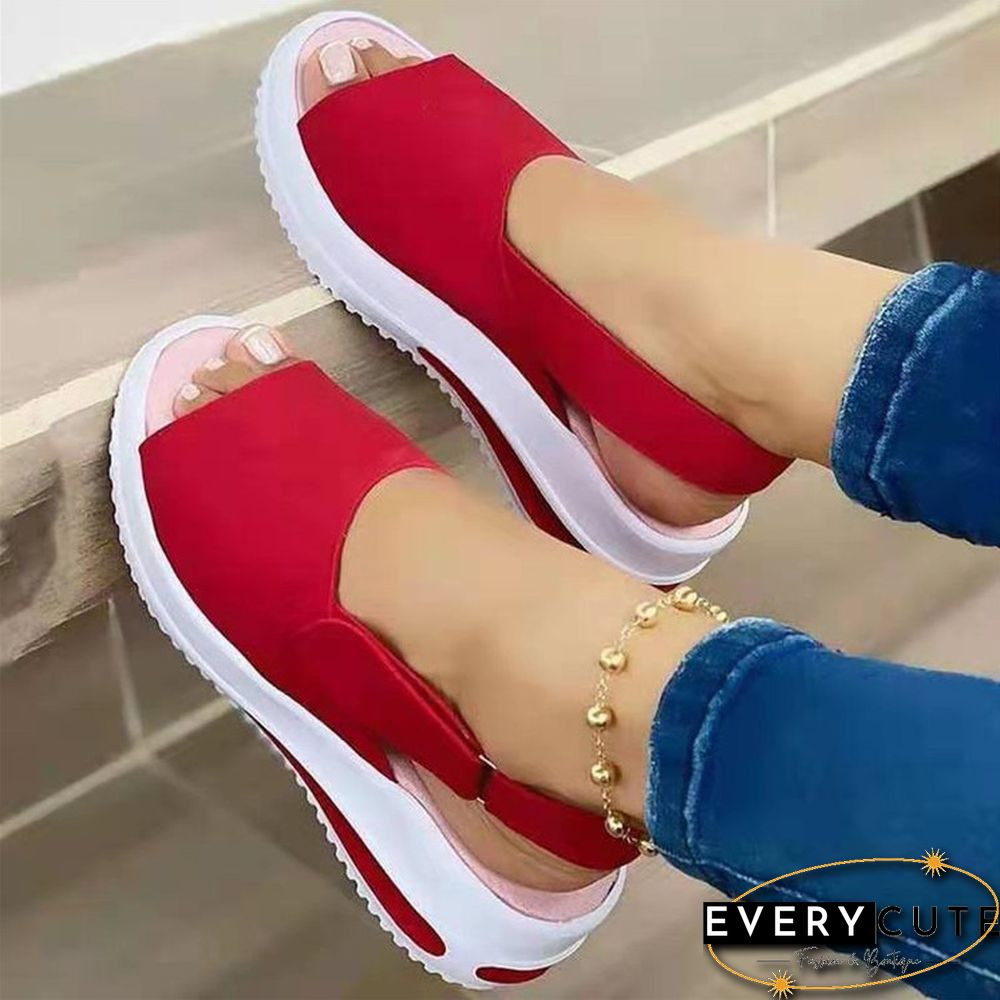 New Women Sandals Soft Stitching Ladies Sandals Comfortable Flat Sandals Women Open Toe Beach Shoes Woman Footwear