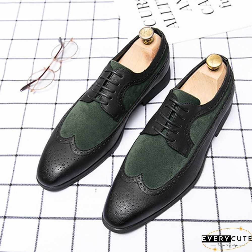 Fashionable British Comfortable Casual Pointed Toe All-Match Leather Shoes