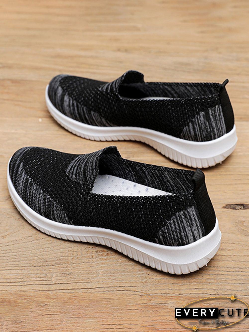 Lightweight Breathable Flyknit Mesh Casual Shoes Sneakers