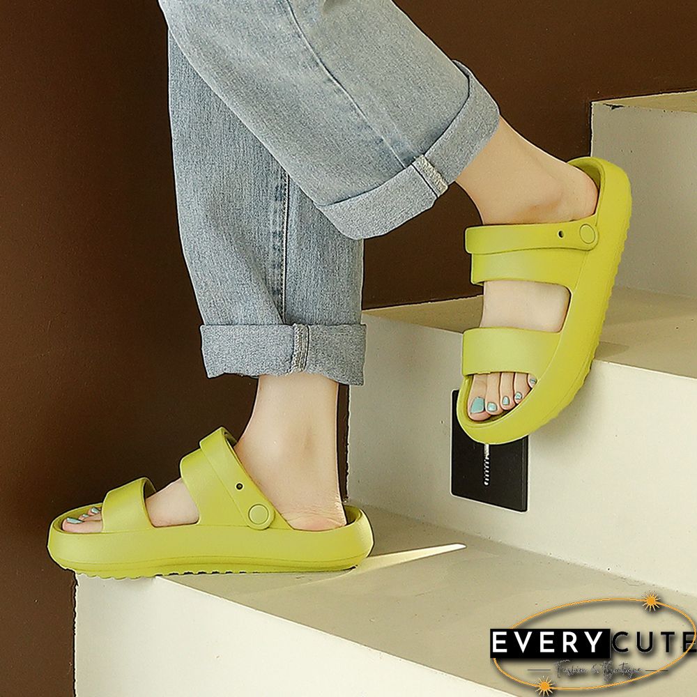 Platform Sandals Summer Women Slippers 6cm Wedges Sandals Outdoor Clogs Thick Street Beach Slide Flip Flops Garden Shoes