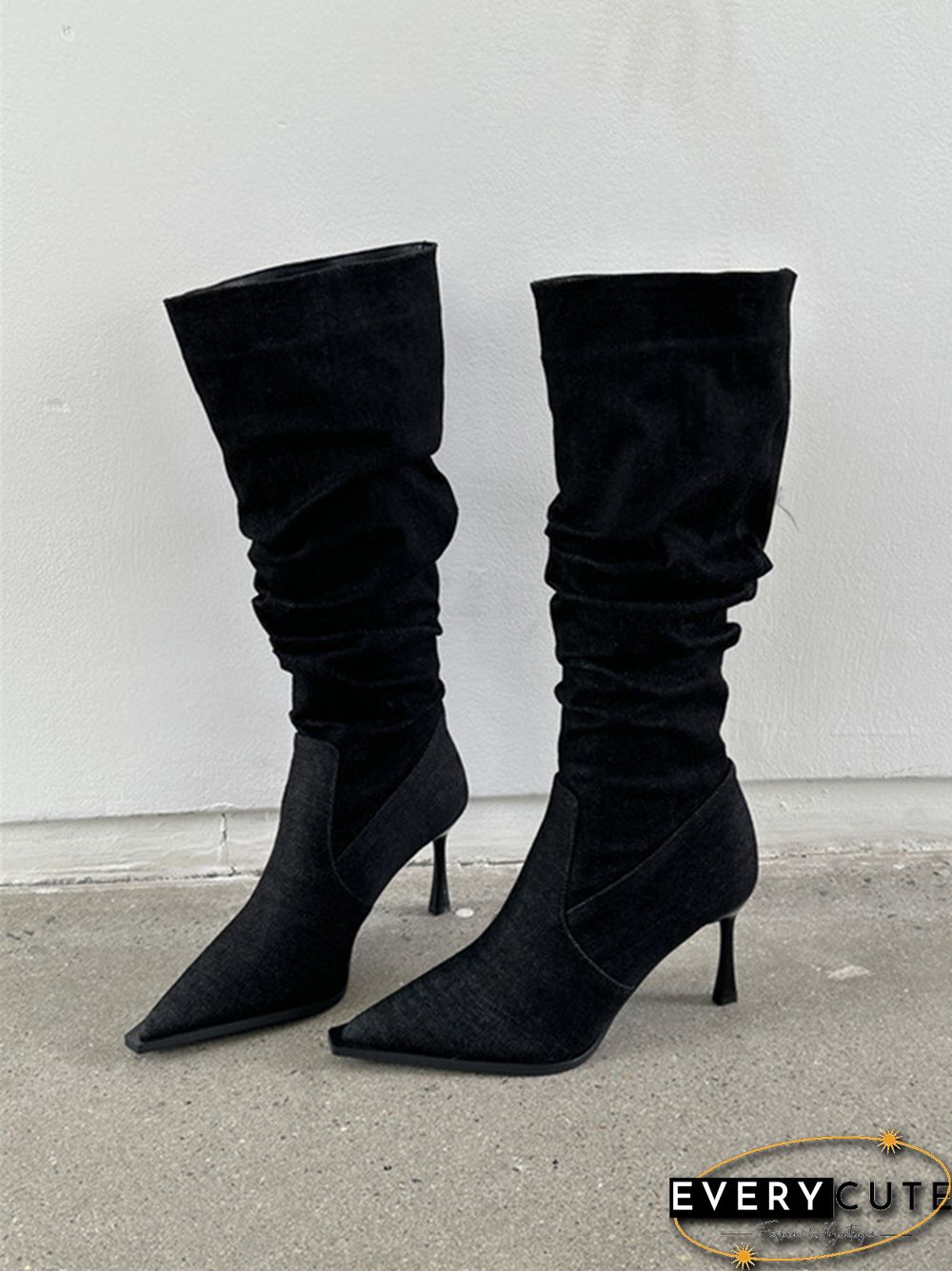 Stilettos Pointed-Toe Boots