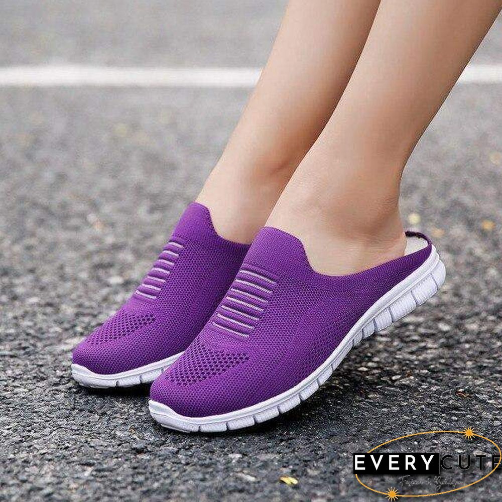 Fashion New Casual Slip On Half Shoes For Women