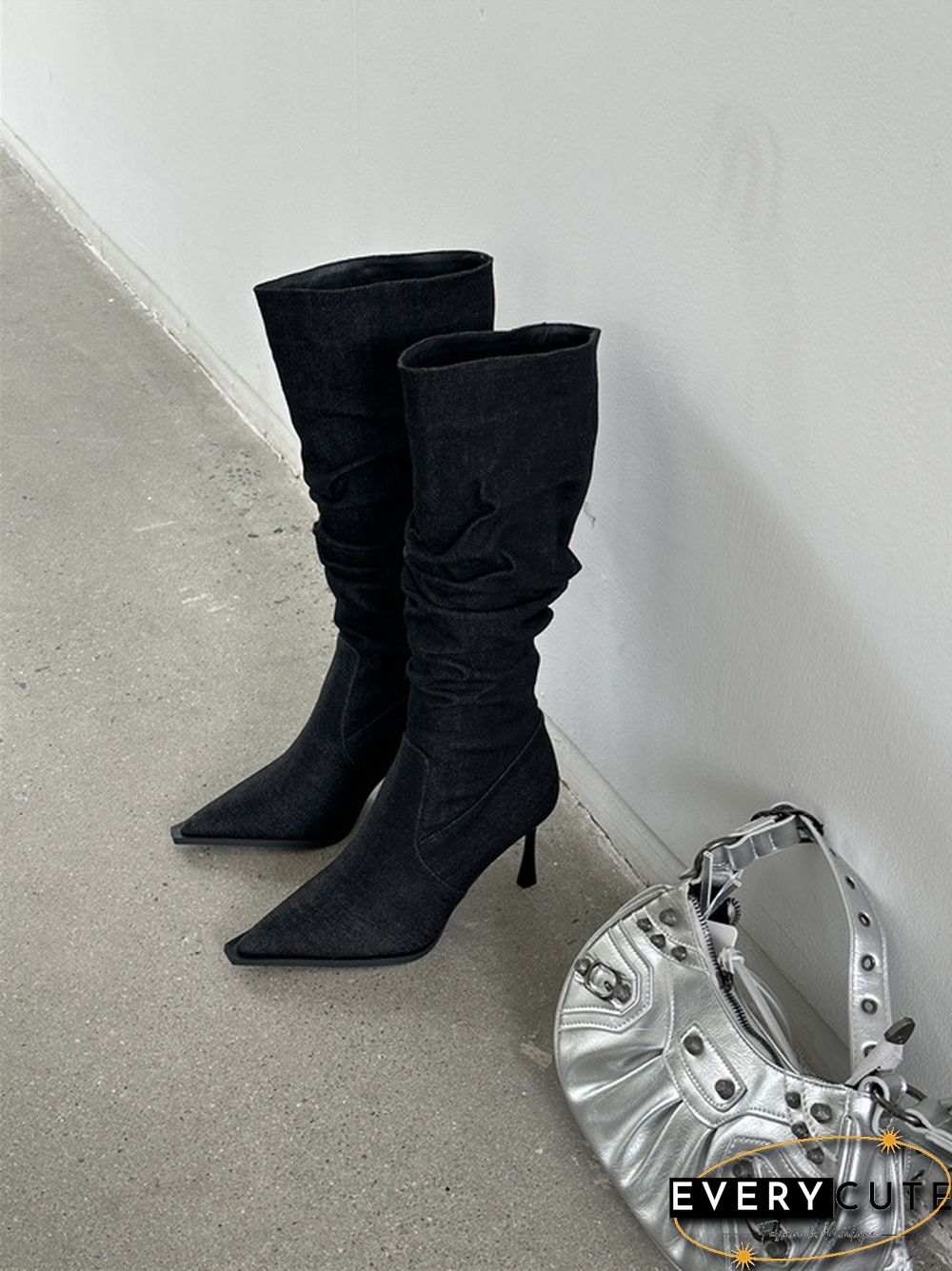 Stilettos Pointed-Toe Boots