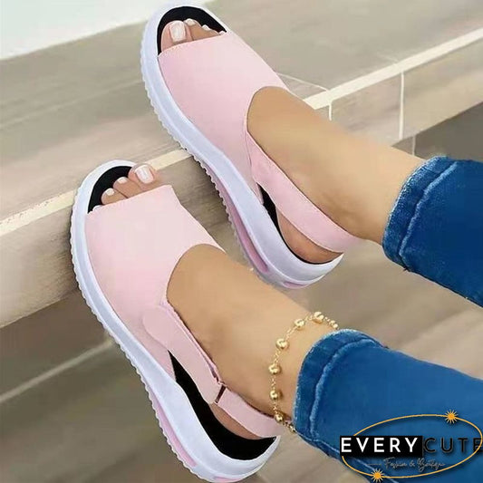 New Women Sandals Soft Stitching Ladies Sandals Comfortable Flat Sandals Women Open Toe Beach Shoes Woman Footwear