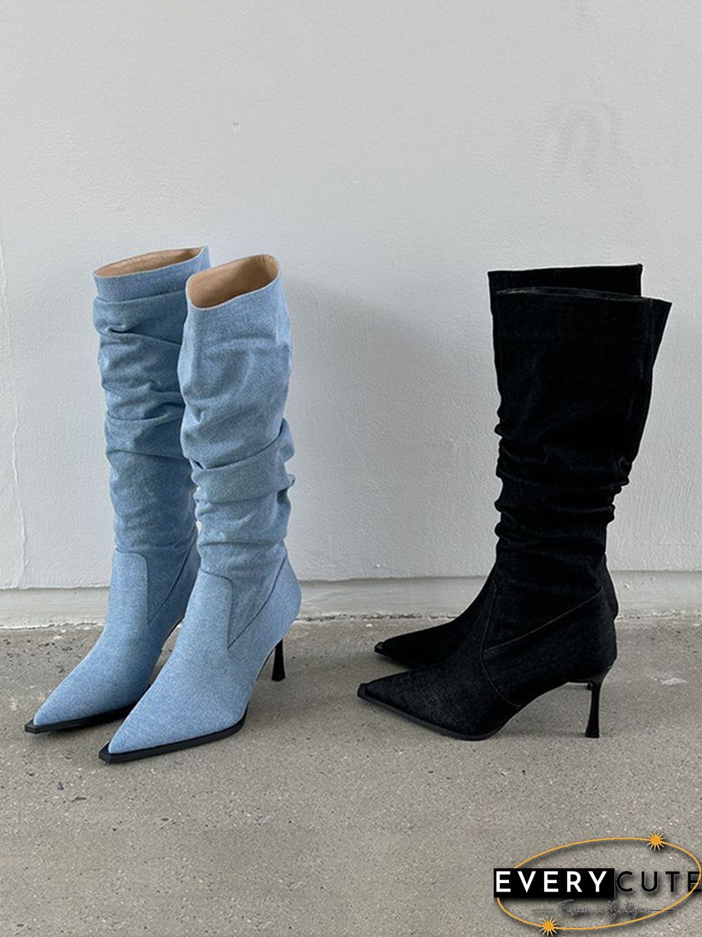 Stilettos Pointed-Toe Boots