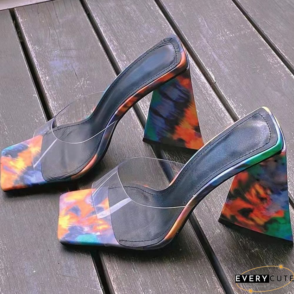 Black Casual Patchwork Solid Color Square Out Door Wedges Shoes (Heel Height 4.33in)