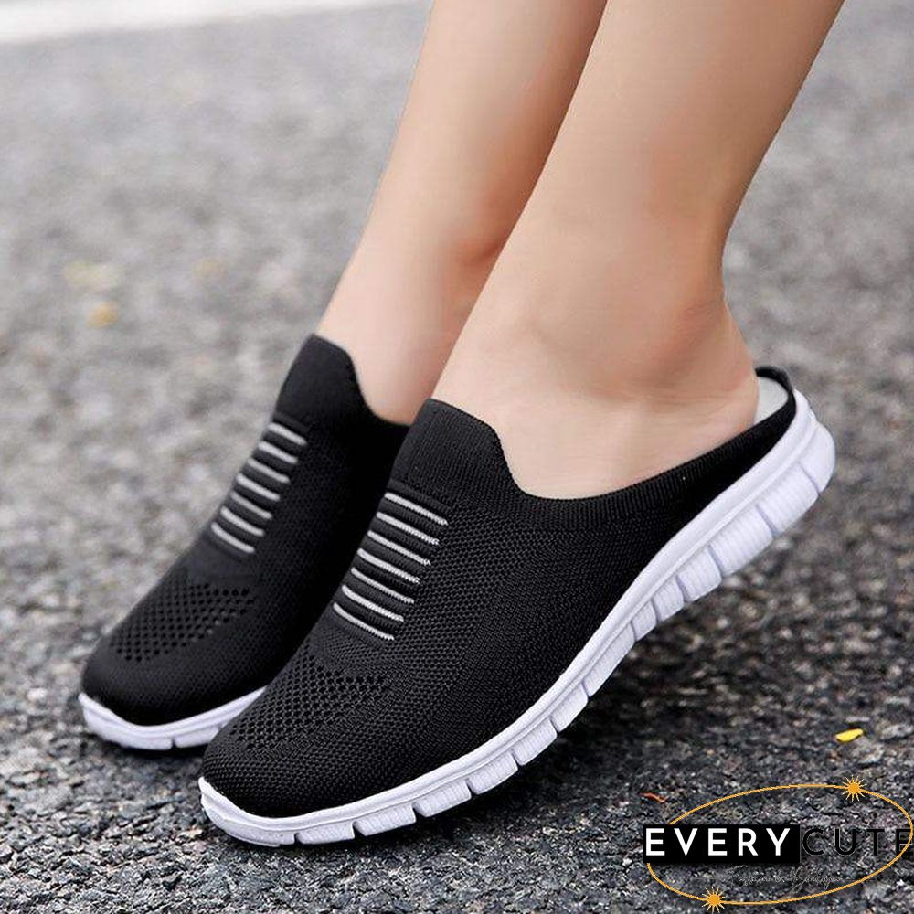 Fashion New Casual Slip On Half Shoes For Women