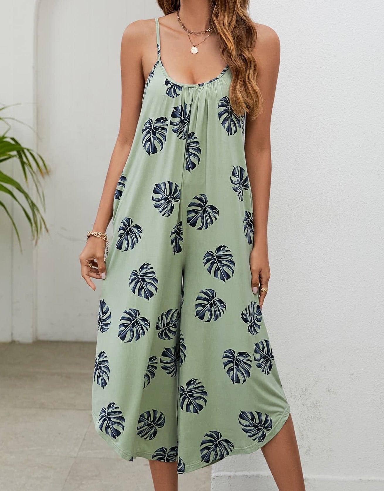 Palm Springs Botanical Jumpsuit