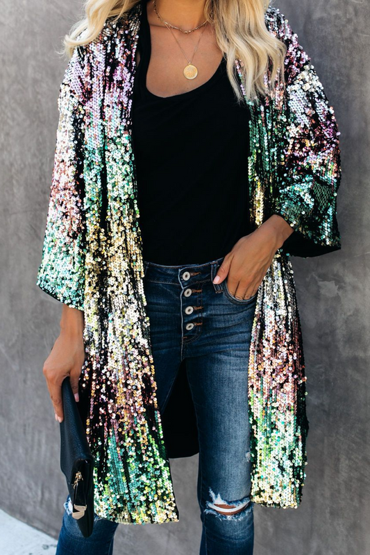 Sparkling Sequined Jacket