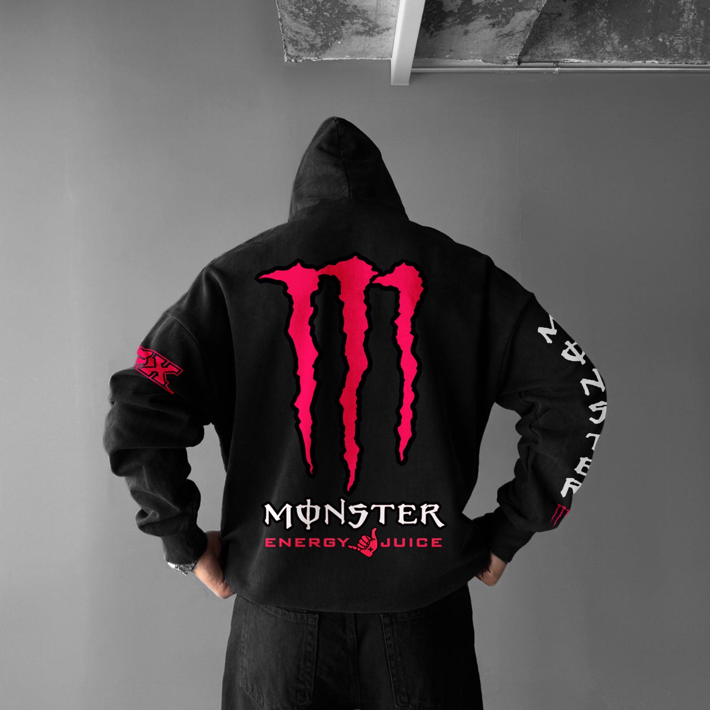 Oversize Energy Drink Style Hoodie