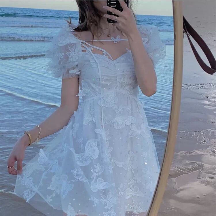 Butterfly Angel Sparkle Princess Lolita Fairy Dress