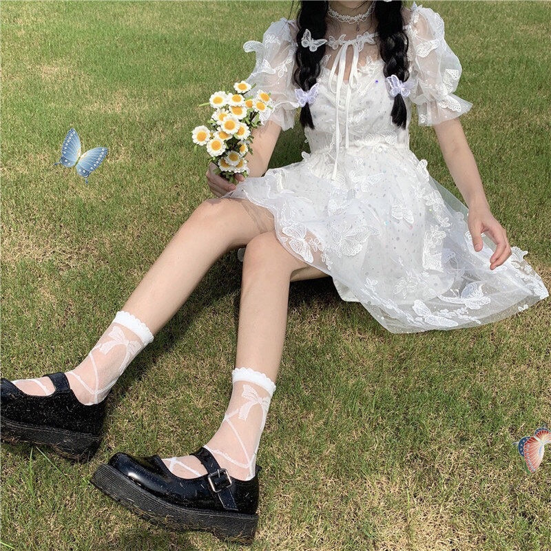 Butterfly Angel Sparkle Princess Lolita Fairy Dress