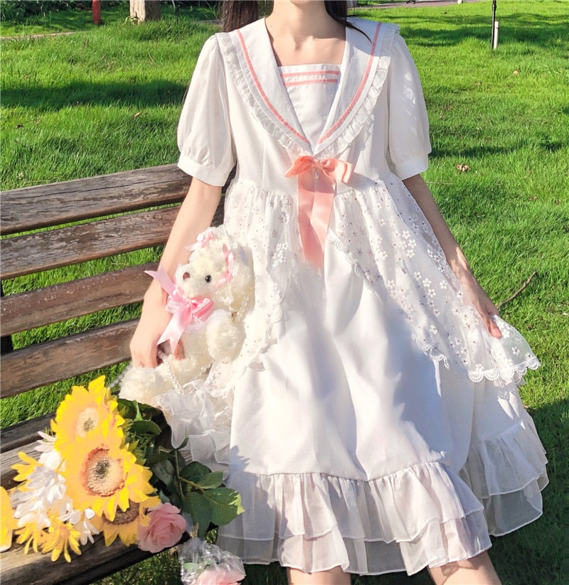 Daisy Meadow Kawaii Fashion Fairy Princess Lolita Dress