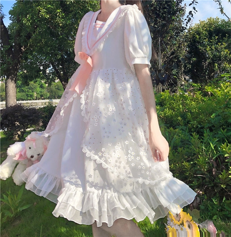 Daisy Meadow Kawaii Fashion Fairy Princess Lolita Dress