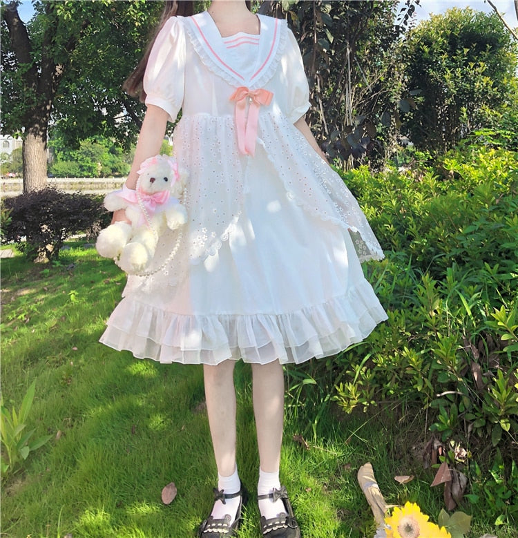 Daisy Meadow Kawaii Fashion Fairy Princess Lolita Dress