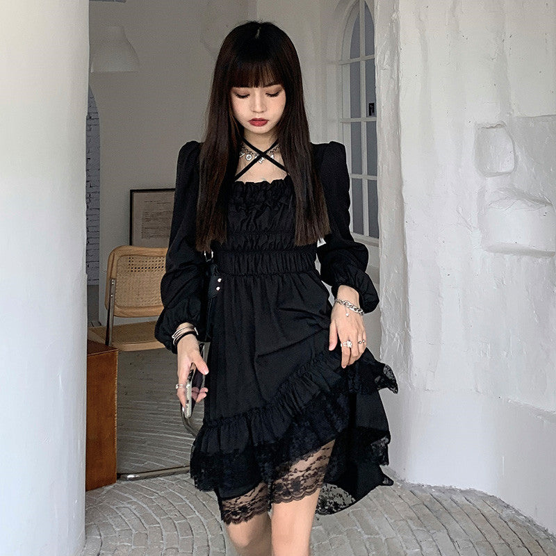 Dark Angel Romantic Gothic Dark Fairy Dress