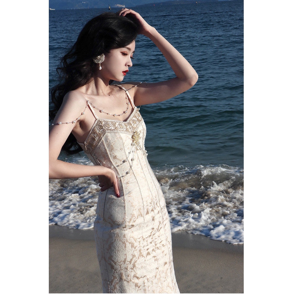 Diana Royalcore Baroque Pearl Princess Dress