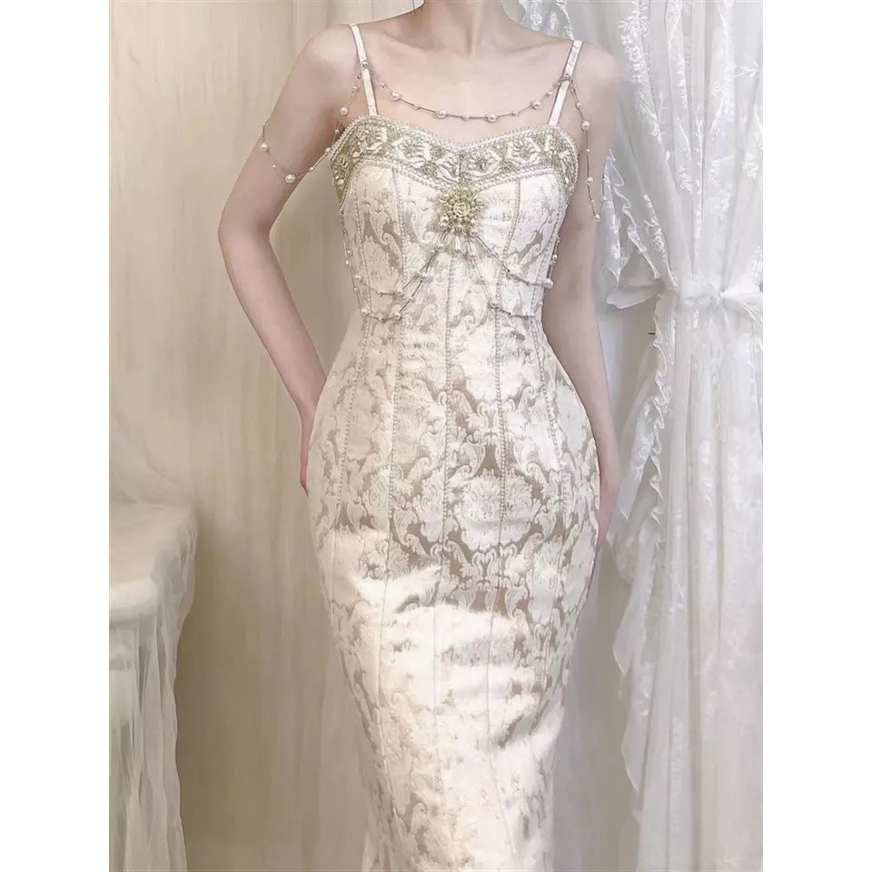 Diana Royalcore Baroque Pearl Princess Dress