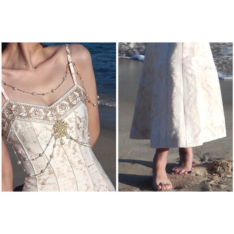 Diana Royalcore Baroque Pearl Princess Dress