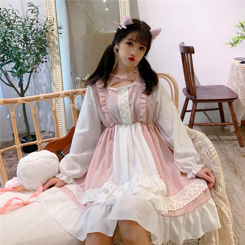 Eli Blossom Princess Long Sleeve Lolita Dress