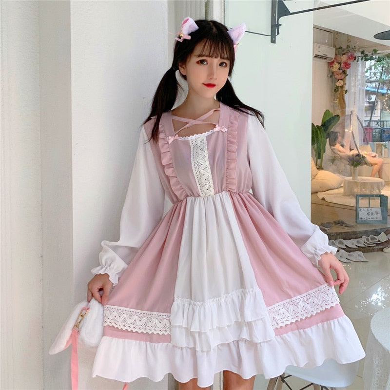 Eli Blossom Princess Long Sleeve Lolita Dress