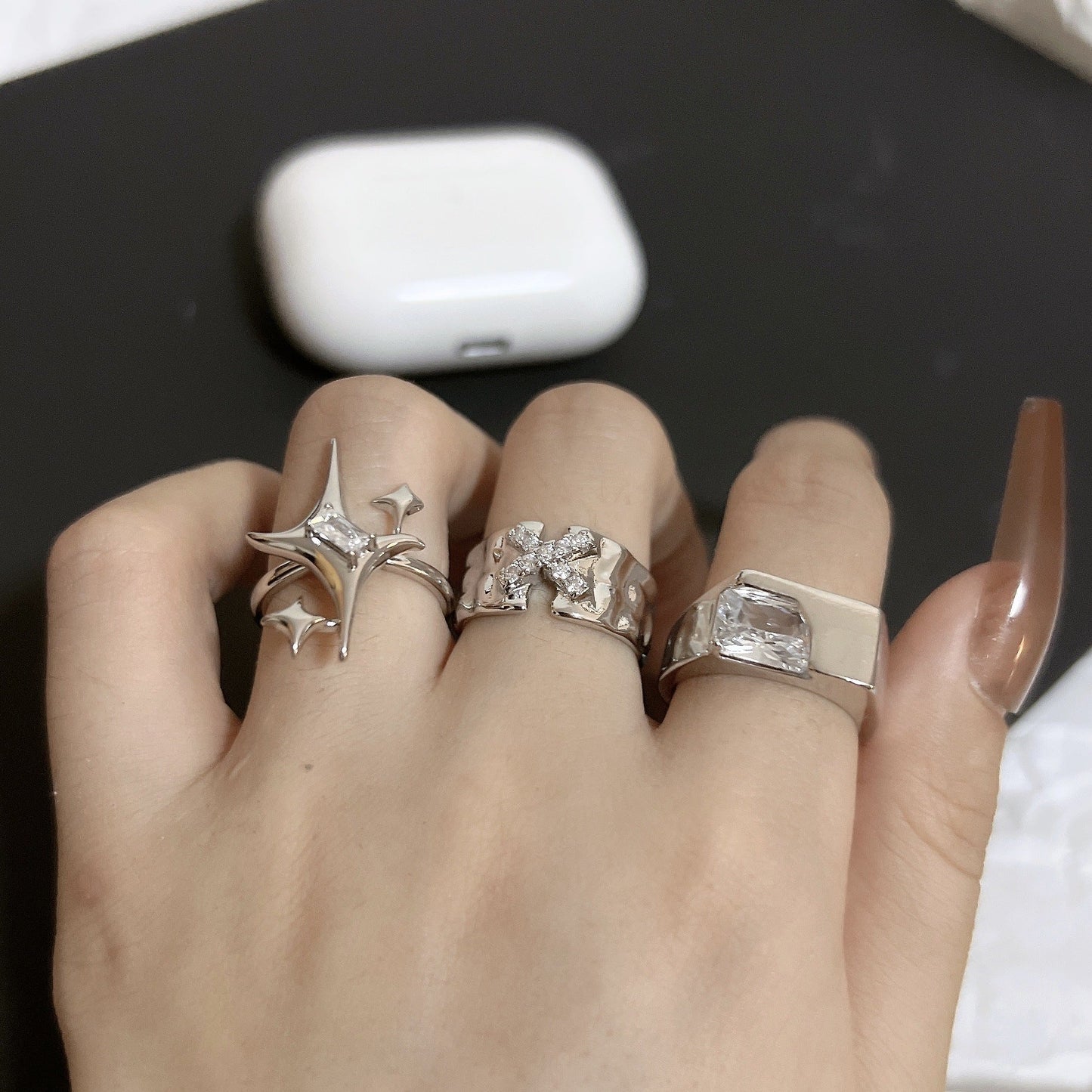 Twinkle Star Finger Rings