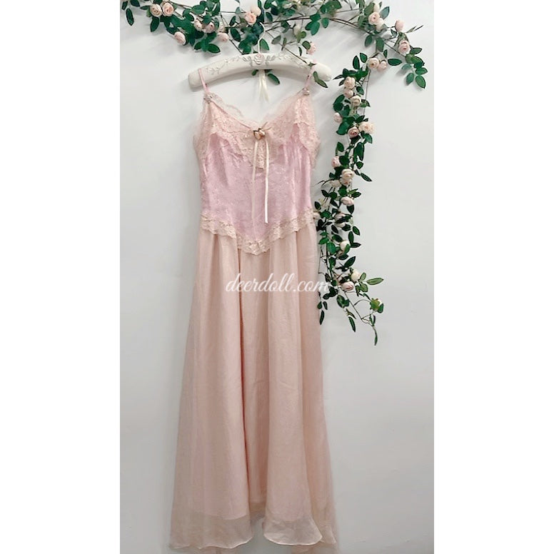 Josephine Pearl Necklace+Dress Set - Romantic Royalcore Princess Dress