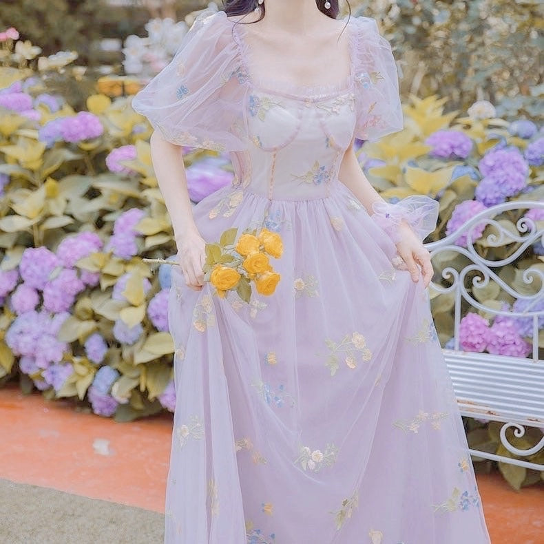 Lula-Dewdrop Princesscore Fairycore Fairy Dress