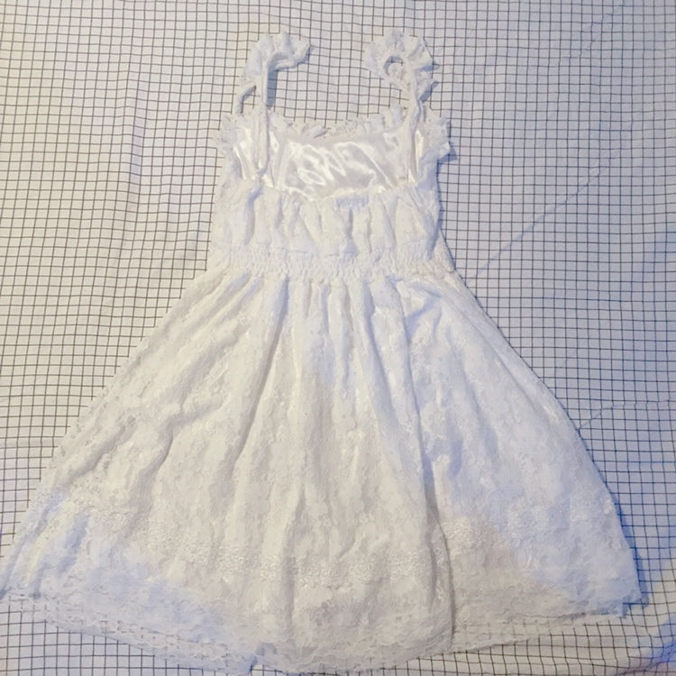 Mistybelle White Lace Nymphet Babydoll Dress