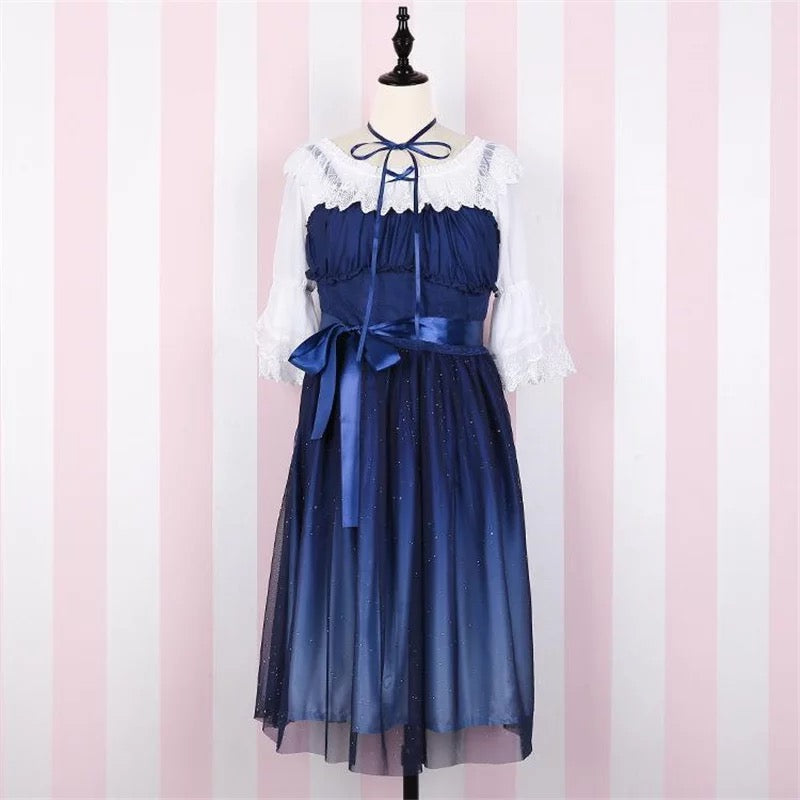 Moonbeam Galaxy Star Kawaii Princess Fairy Kei Dress