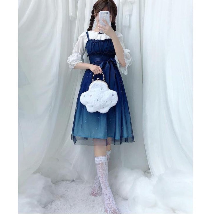 Moonbeam Galaxy Star Kawaii Princess Fairy Kei Dress