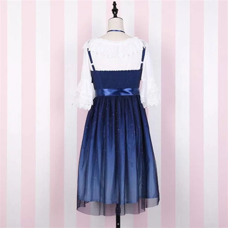 Moonbeam Galaxy Star Kawaii Princess Fairy Kei Dress