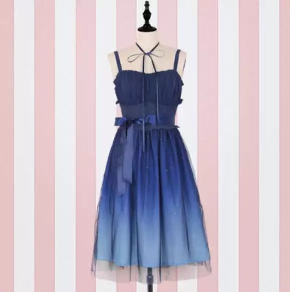 Moonbeam Galaxy Star Kawaii Princess Fairy Kei Dress