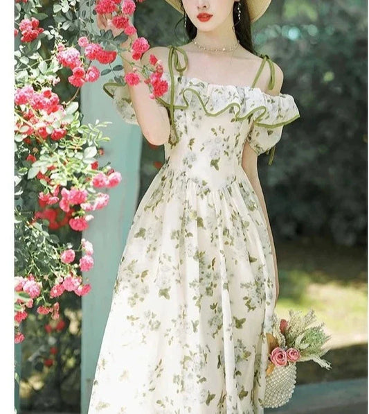 Magnolia Garden Vintage-Style Dress