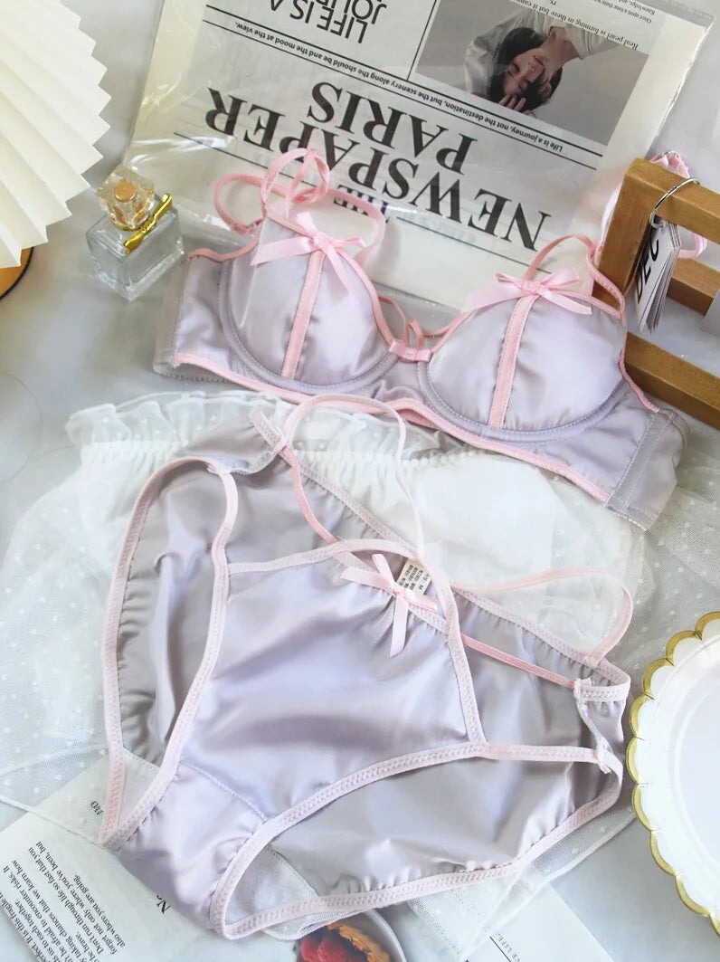 Pastel Coquette Lingerie Set