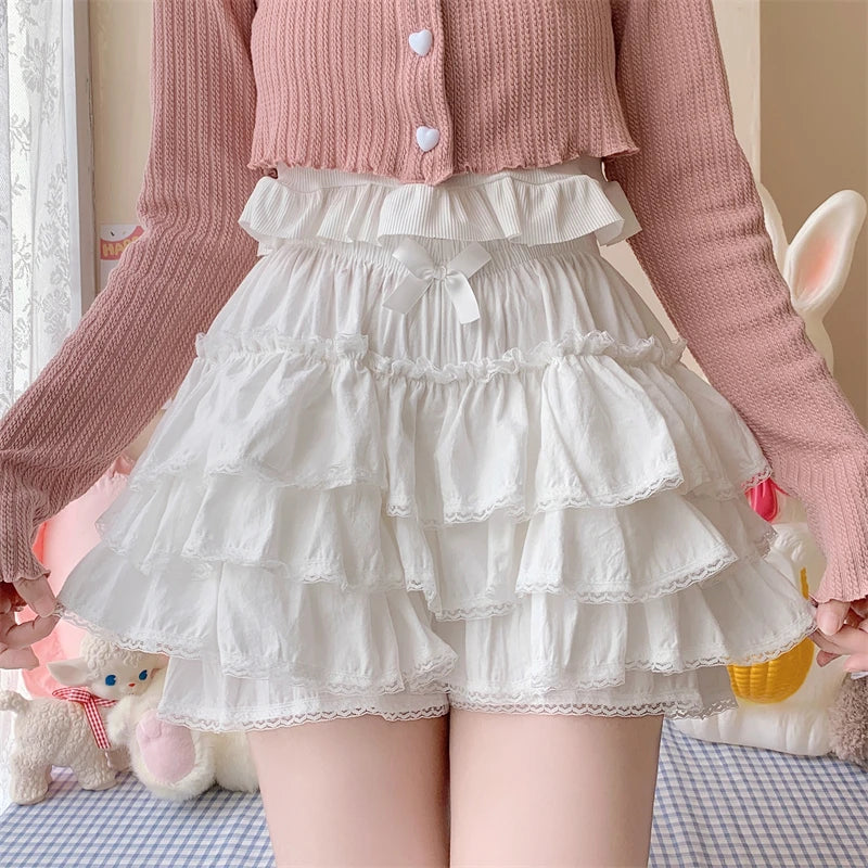 Bonnie Ruffled Bloomer Lolita Shorts