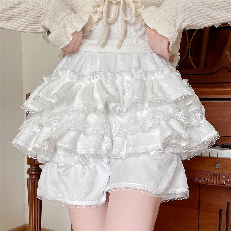 Heidi Velvet Bloomer Lolita Shorts