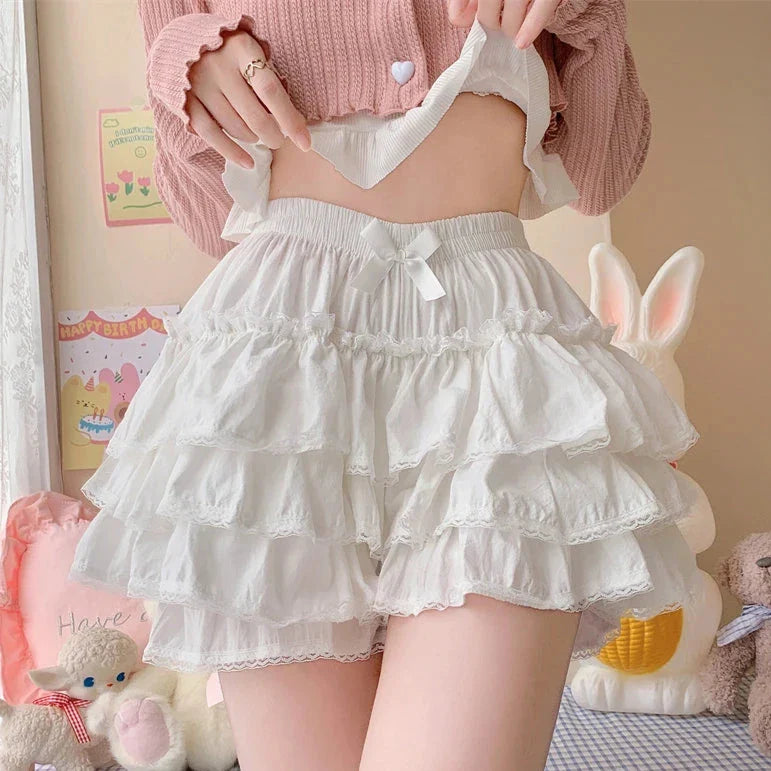 Bonnie Ruffled Bloomer Lolita Shorts