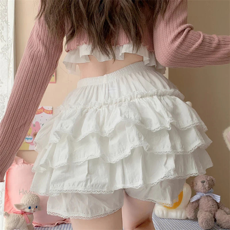 Bonnie Ruffled Bloomer Lolita Shorts