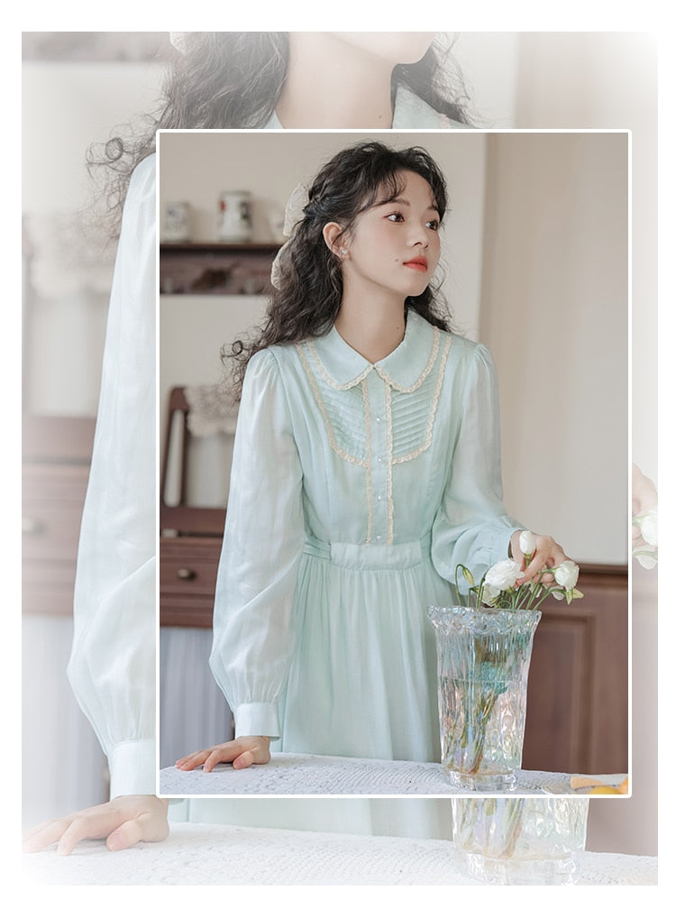 Mystery Loch Mint Vintage Inspired Dress