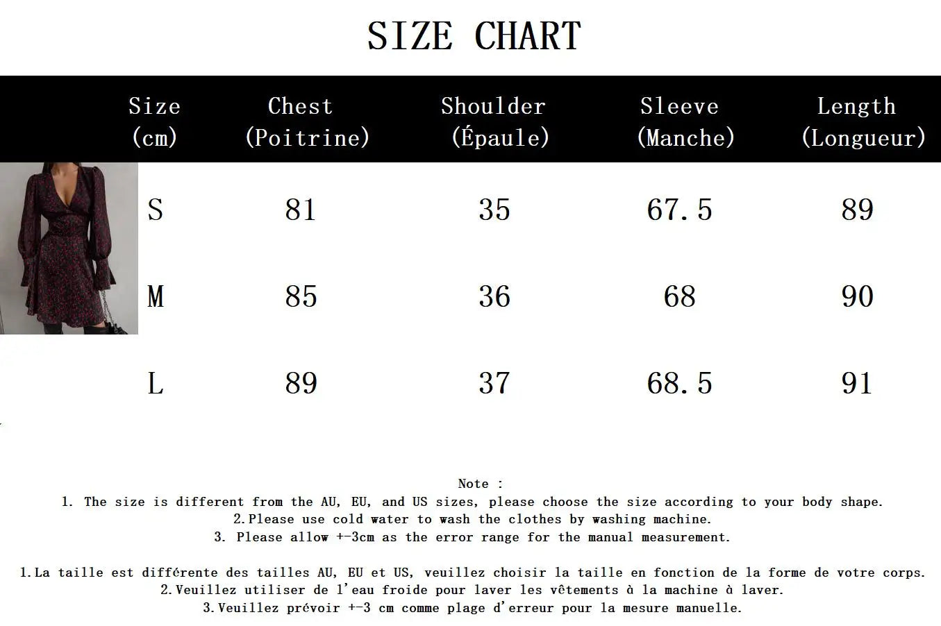 Picsgirl Floral Printed Mini Dresses Women Deep V Neck Long Sleeve Waist Cinched A-line Vestidos Vintage Fashion Office Lady Dresses 2024