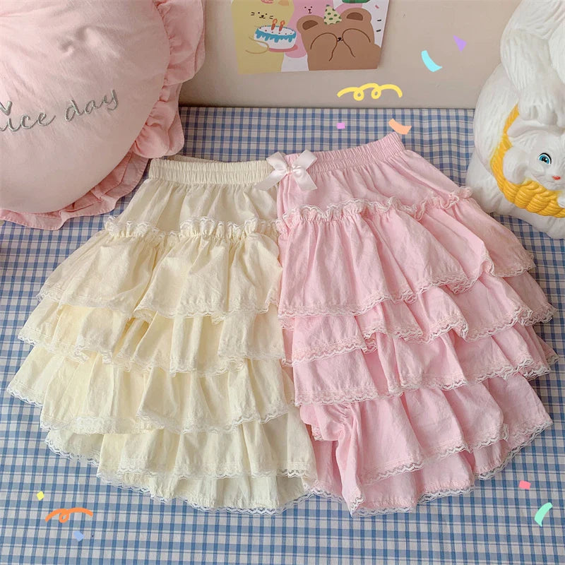 Bonnie Ruffled Bloomer Lolita Shorts