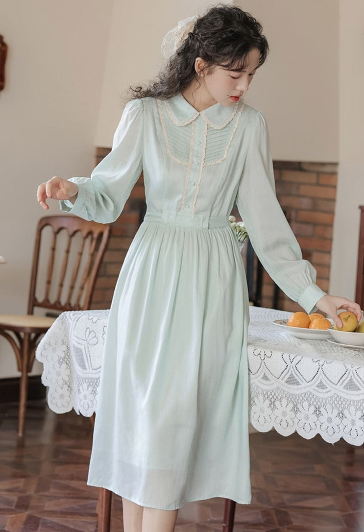 Mystery Loch Mint Vintage Inspired Dress