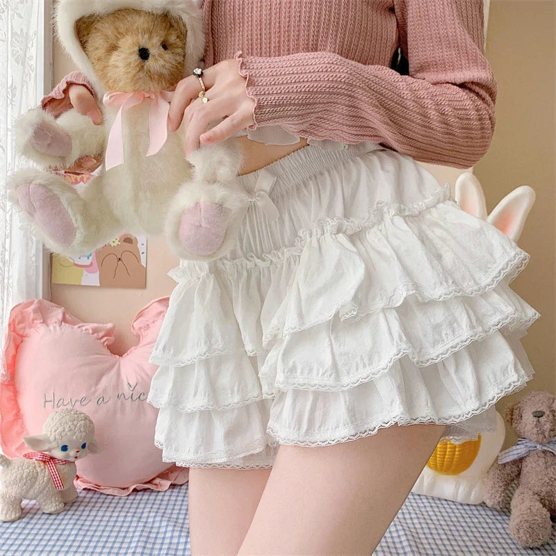 Bonnie Ruffled Bloomer Lolita Shorts