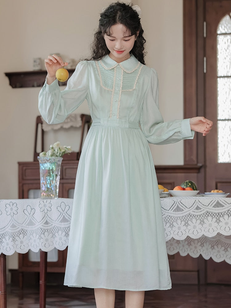 Mystery Loch Mint Vintage Inspired Dress