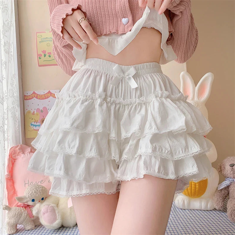 Bonnie Ruffled Bloomer Lolita Shorts