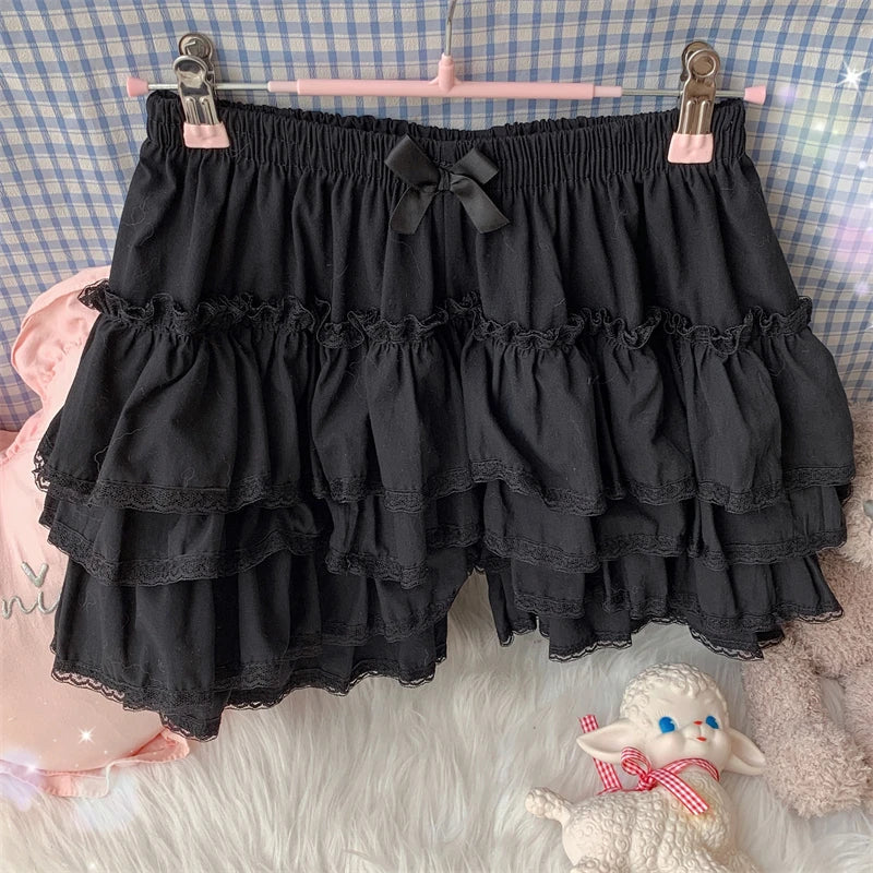 Bonnie Ruffled Bloomer Lolita Shorts